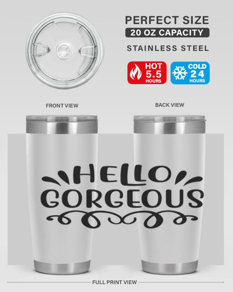 Hello Gorgeous 101#- fashion- Cotton Tank