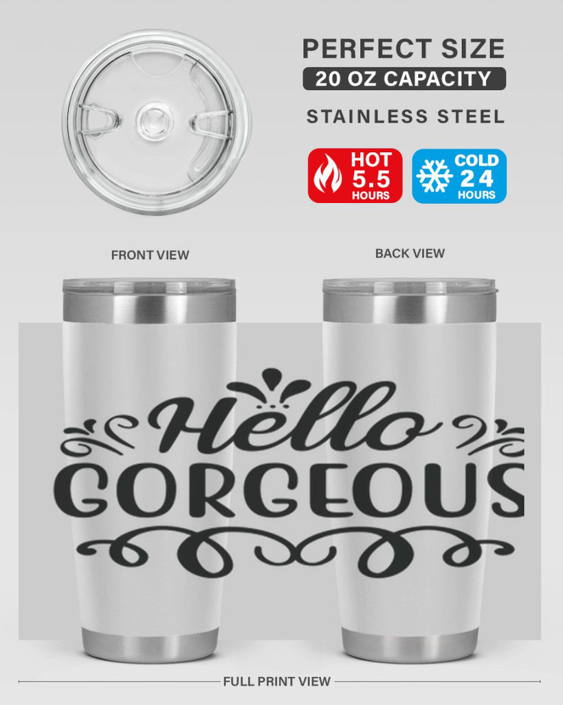Hello Gorgeous 103#- fashion- Cotton Tank