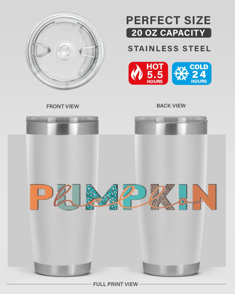 Hello Pumpkin 285#- fall- Tumbler