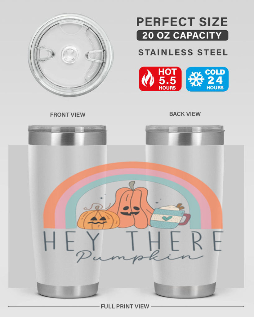 Hey There Pumpkin 309#- fall- Tumbler