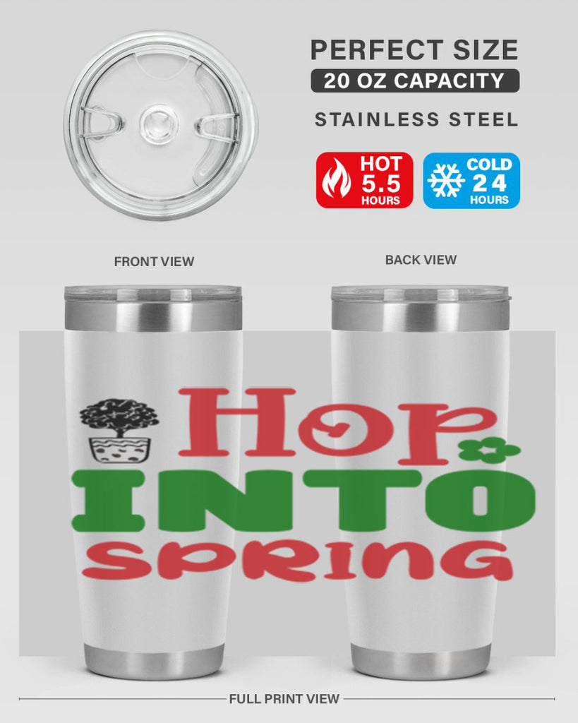Hop into Spring 251#- spring- Tumbler