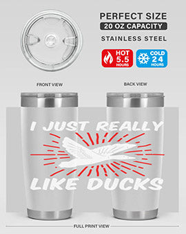 I just really like ducks Style 50#- duck- Tumbler