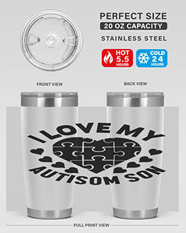 I love my Style 45#- autism- Tumbler