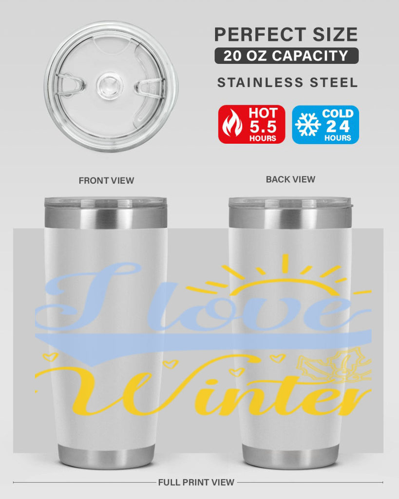 I love winter228#- winter- Tumbler