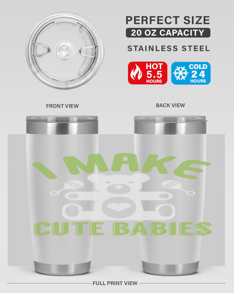 I make cute babies Style 218#- baby- tumbler