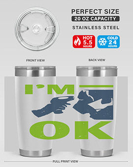 Im ok Style 30#- corona virus- Tumbler