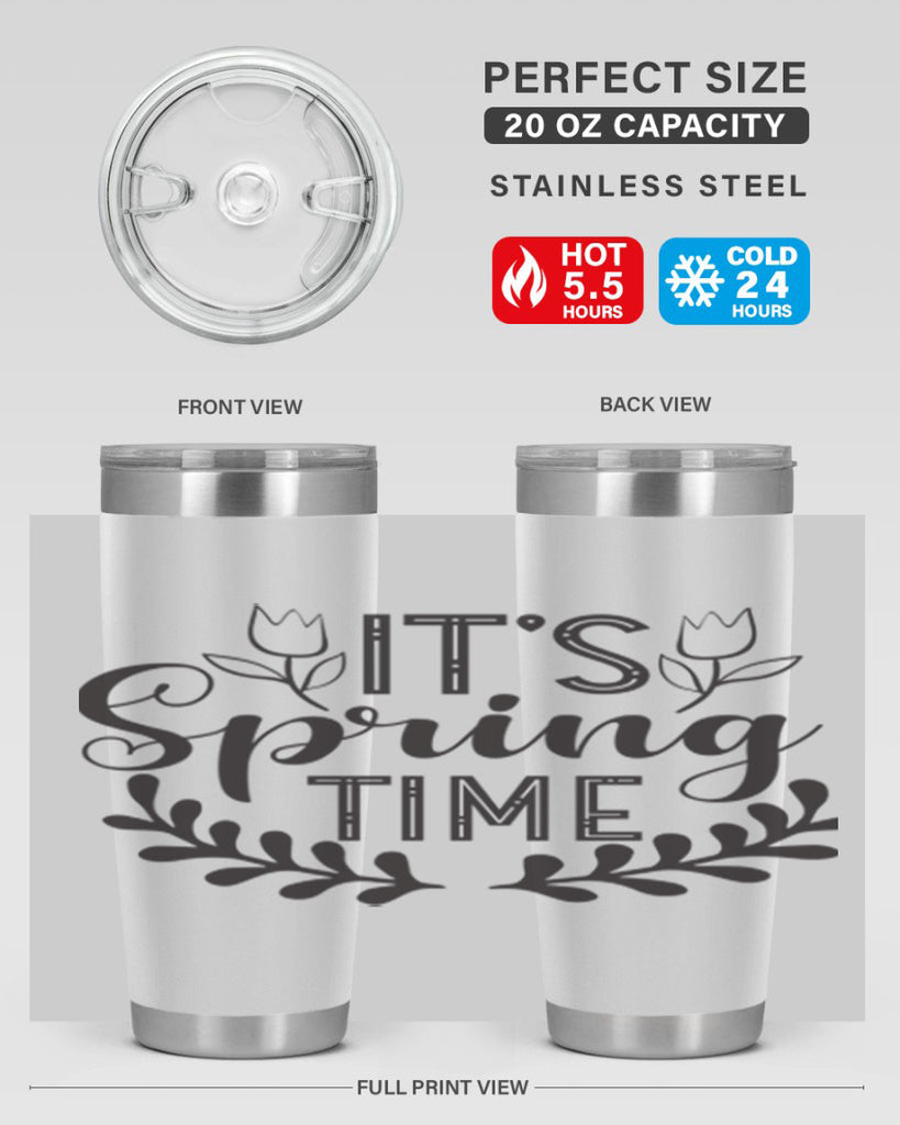 It's spring time281#- spring- Tumbler