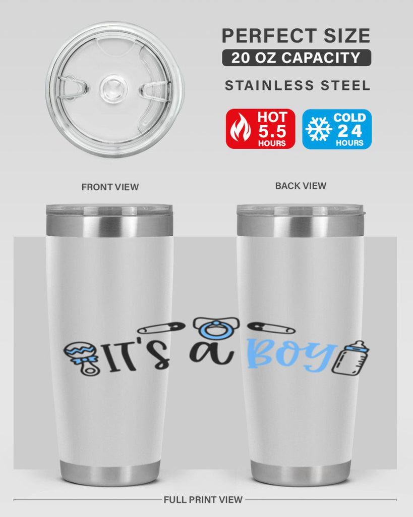 Its A Boy Style 80#- baby- tumbler
