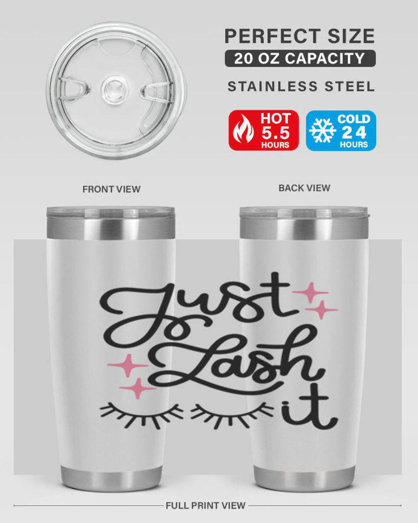 Just Lash It Style 76#- make up- Tumbler