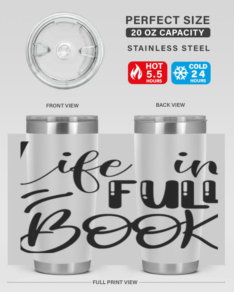 LIFE in FULL BOOK  300#- spring- Tumbler