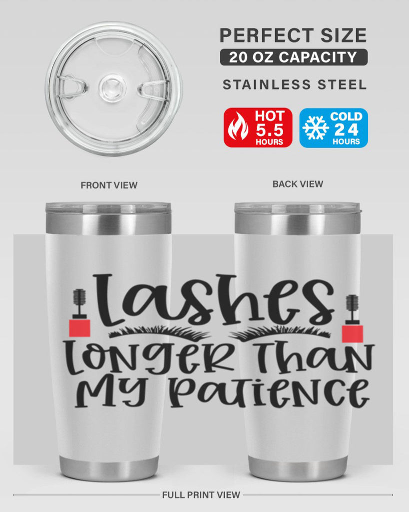 Lashes Longer Than My Patience Style 231#- make up- Tumbler