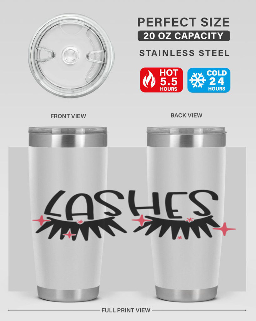 Lashes Style 70#- make up- Tumbler