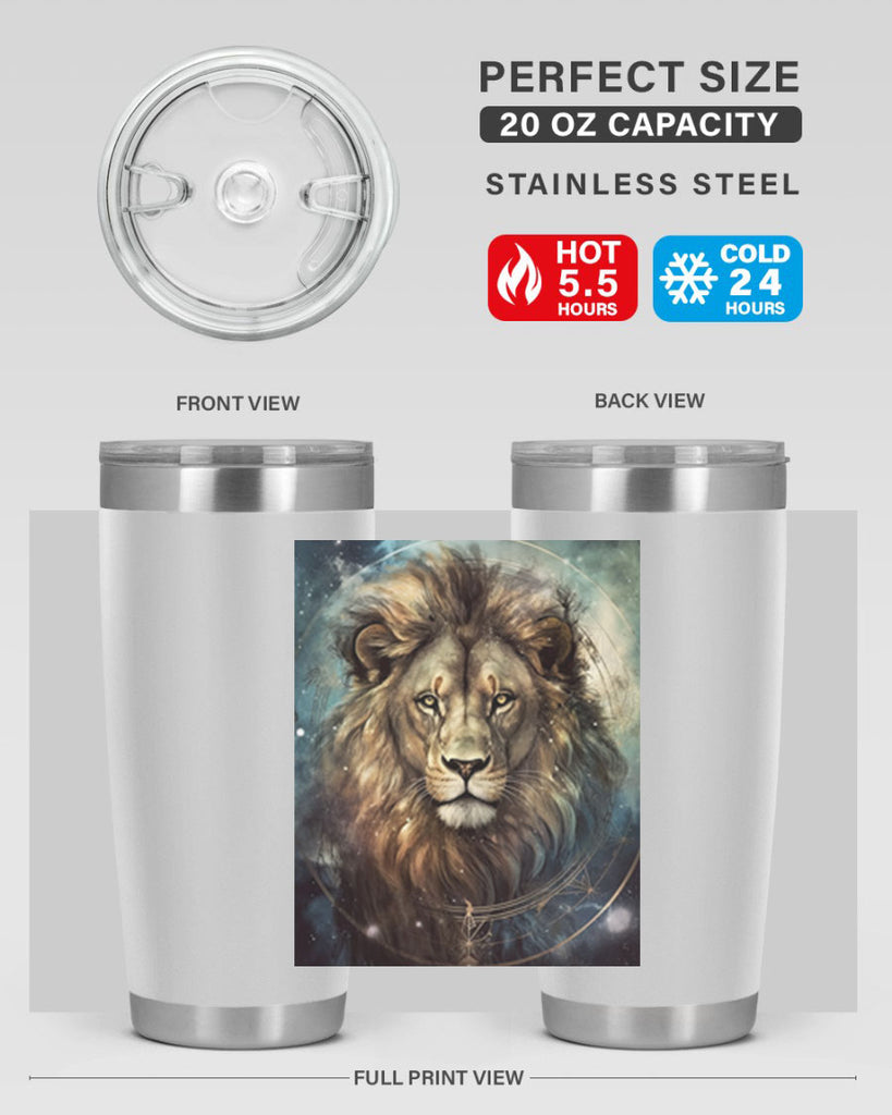 Leo 58#- zodiac- Tumbler
