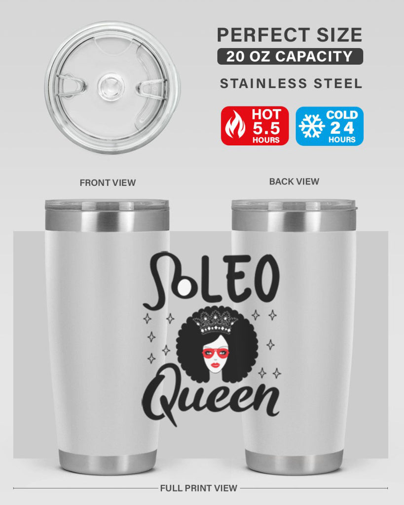 Leo queen 294#- zodiac- Tumbler