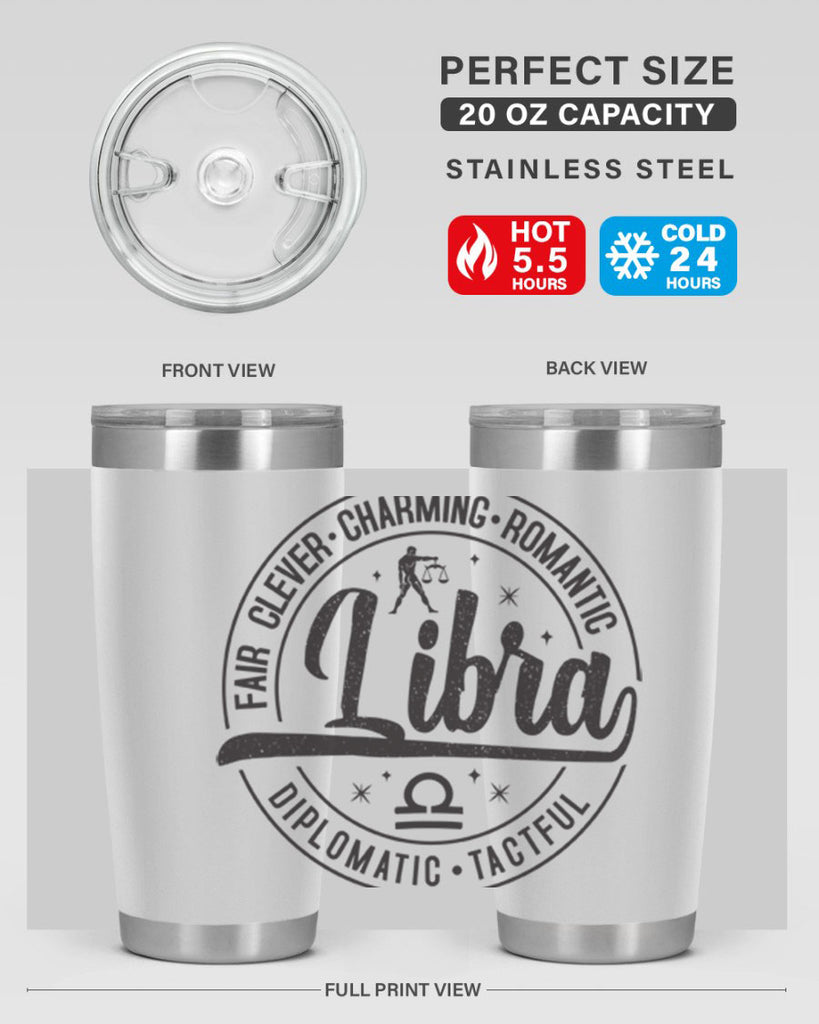 Libra 323#- zodiac- Tumbler