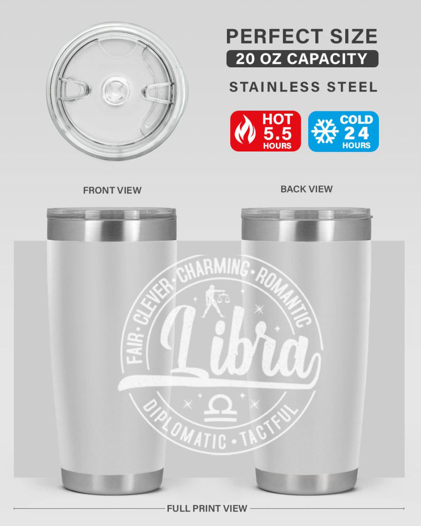Libra 324#- zodiac- Tumbler