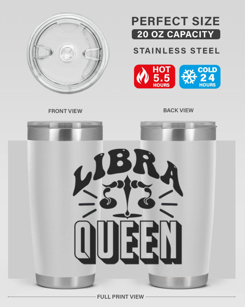 Libra queen 329#- zodiac- Tumbler