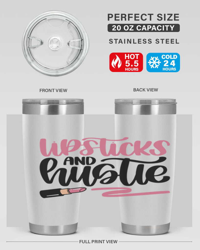 Lipstick And Hustie Style 59#- make up- Tumbler