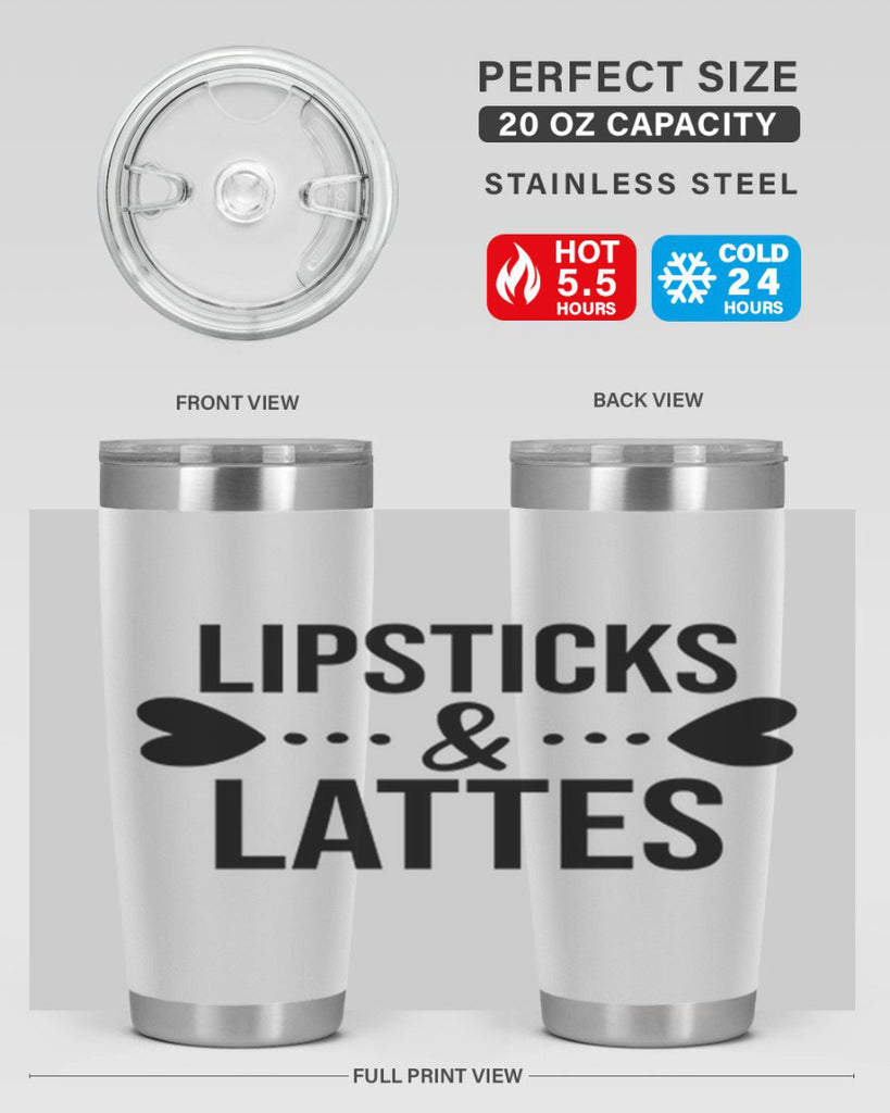 Lipsticks Lattes 114#- fashion- Cotton Tank