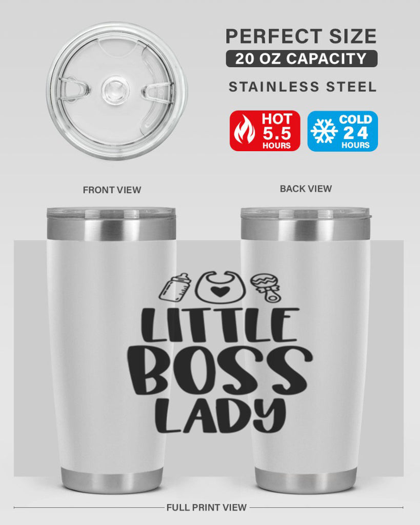 Little Boss Lady Style 67#- baby- tumbler