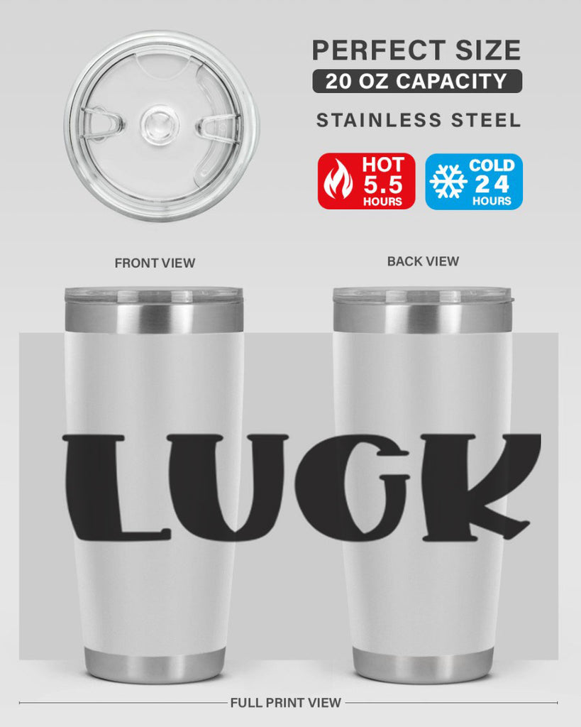Luck Style 63#- St Patricks Day- Tumbler