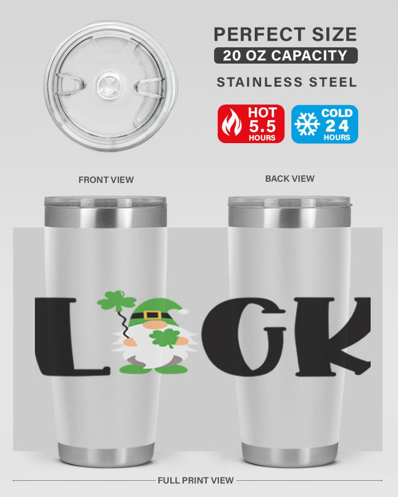Luck Style 65#- St Patricks Day- Tumbler