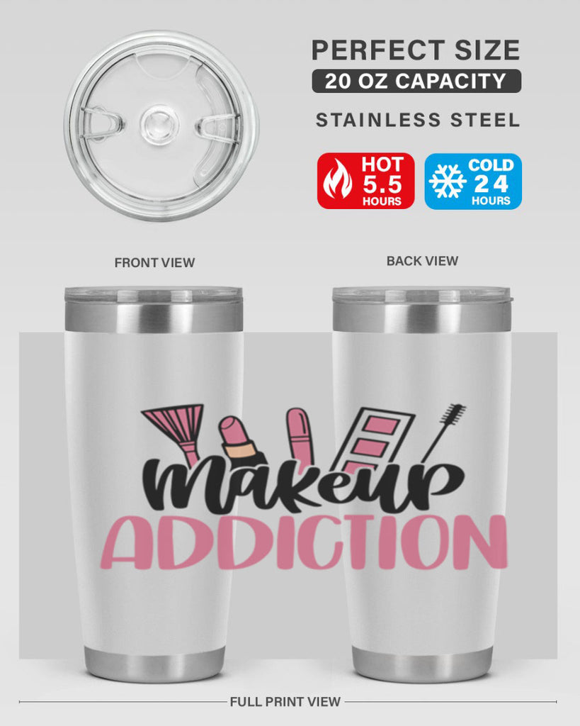 Makeup Addiction Style 54#- make up- Tumbler