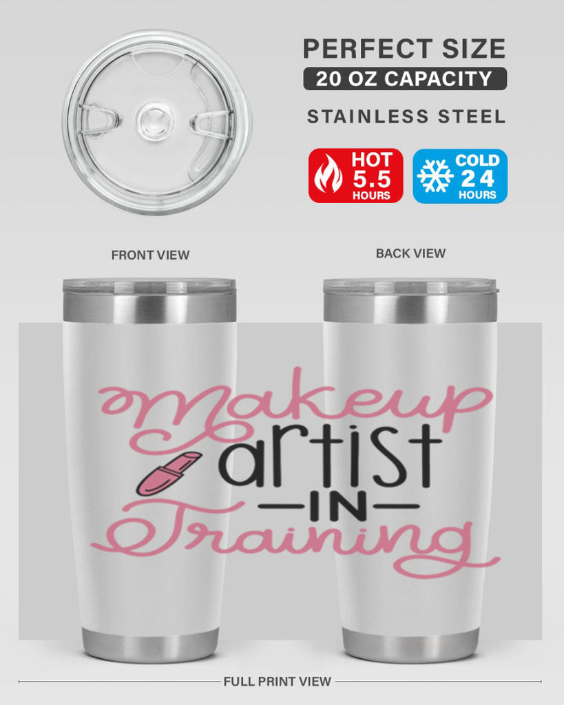 Makeup Artist in Training Style 53#- make up- Tumbler