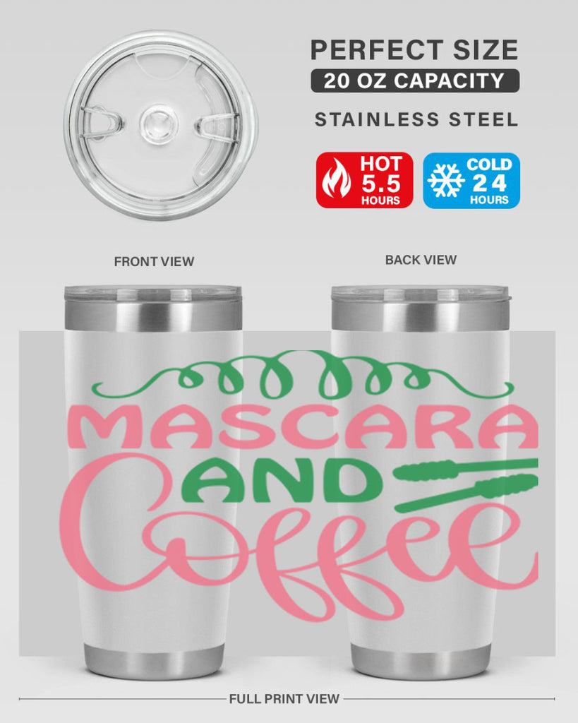 Mascara and Coffee 118#- fashion- Cotton Tank