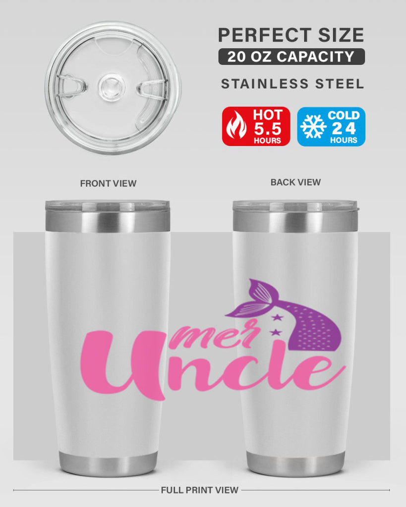 Mer Uncle 347#- mermaid- Tumbler