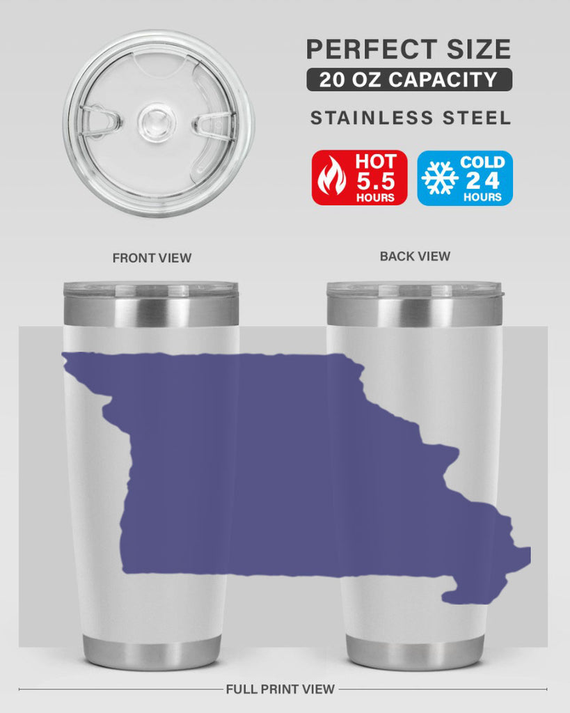 Missouri 26#- stateflags- Tumbler