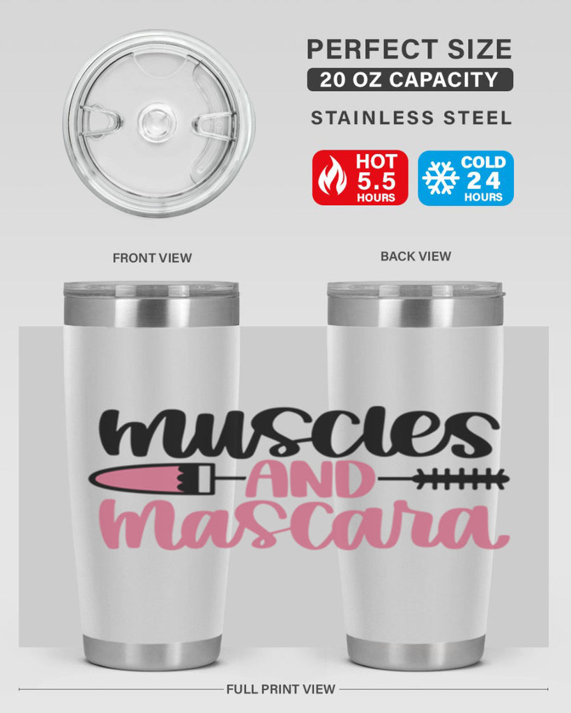 Muscles And Mascara Style 35#- make up- Tumbler