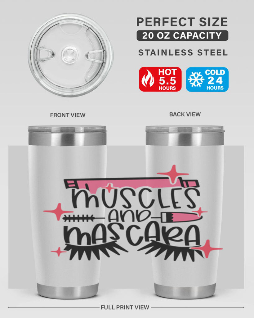 Muscles And Mascara Style 36#- make up- Tumbler
