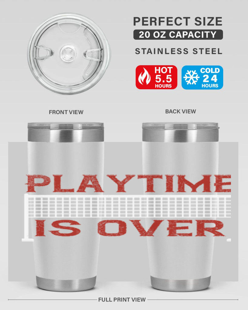 Playtime is over 1932#- badminton- Tumbler