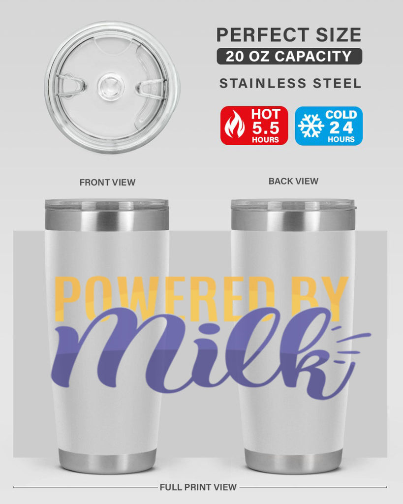 Powered By Milk Style 204#- baby- tumbler