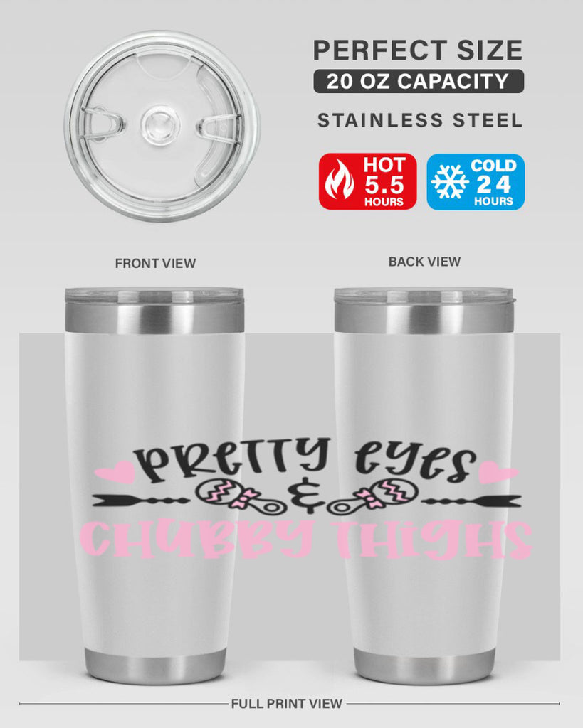 Pretty Eyes Chubby Thights Style 30#- baby- tumbler