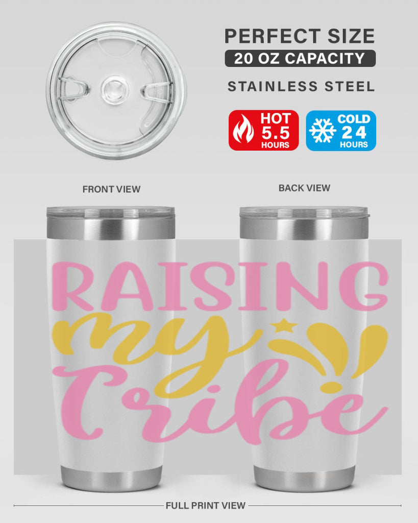 RAISING MY TRIBE Style 5#- summer- Tumbler