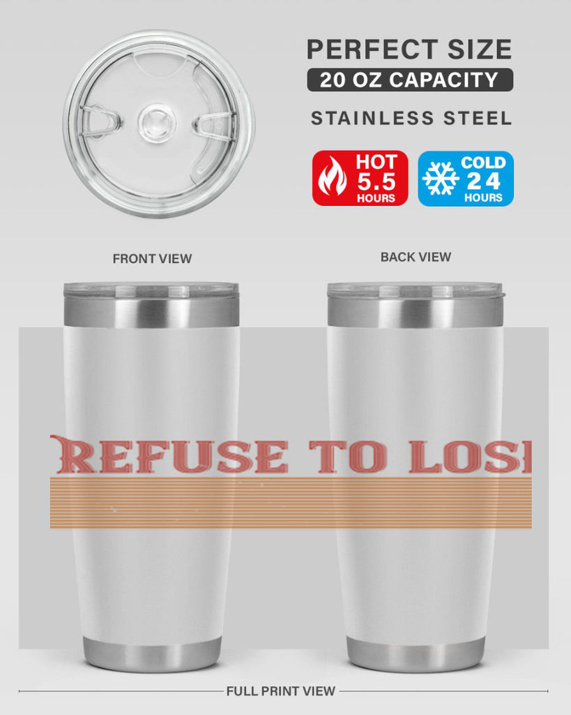 Refuse to lose 1902#- badminton- Tumbler
