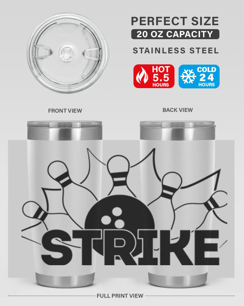 STRIKE 429#- bowlig- Tumbler