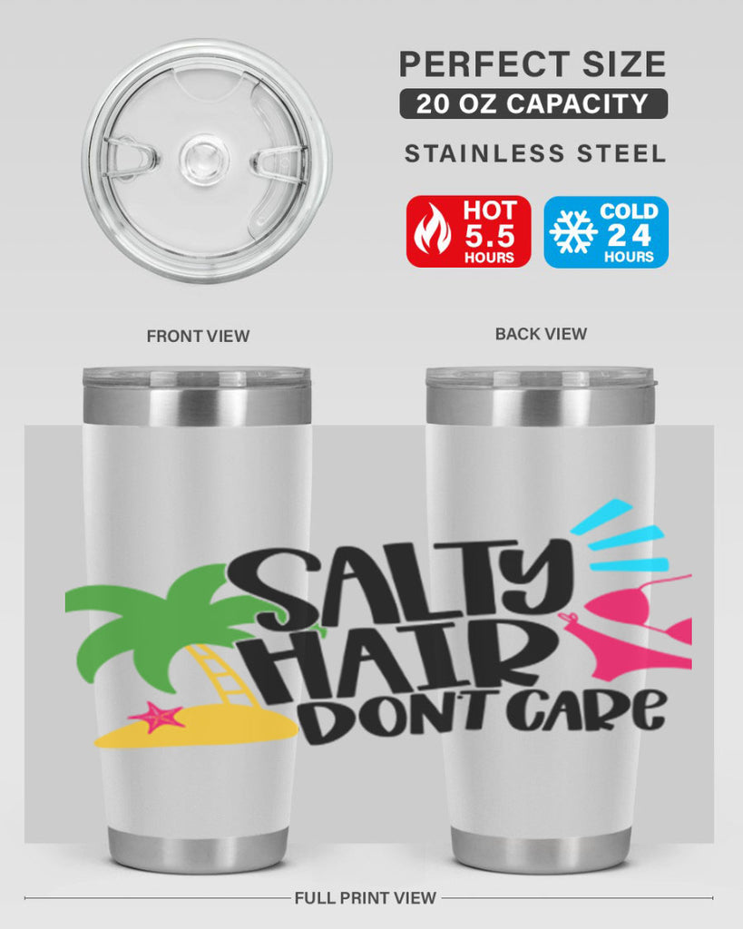 Salty Hair Dont Care Style 29#- summer- Tumbler