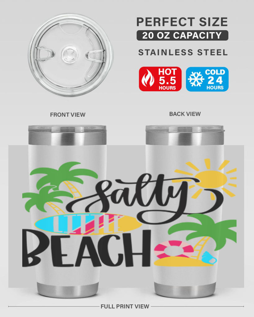 Satly Little Beach Style 26#- summer- Tumbler
