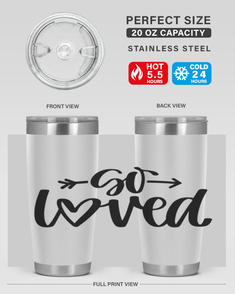 So Loved Style 26#- baby- tumbler