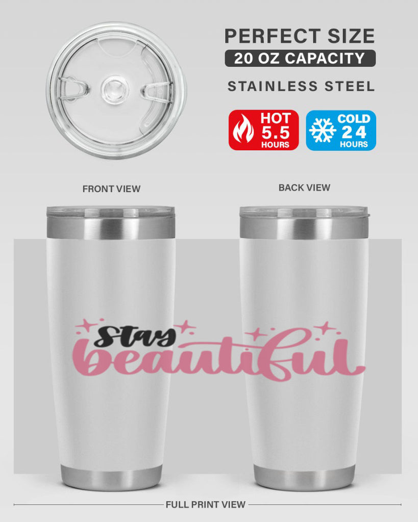 Stay Beautiful Style 18#- make up- Tumbler