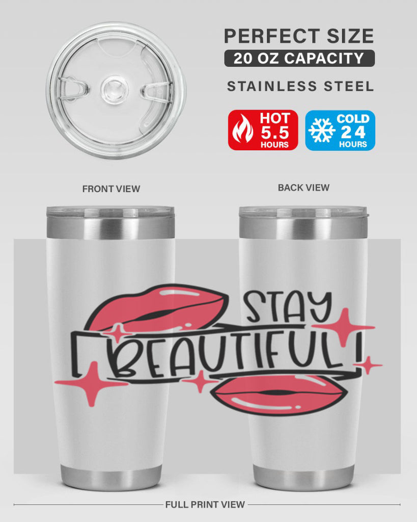 Stay Beautiful Style 19#- make up- Tumbler
