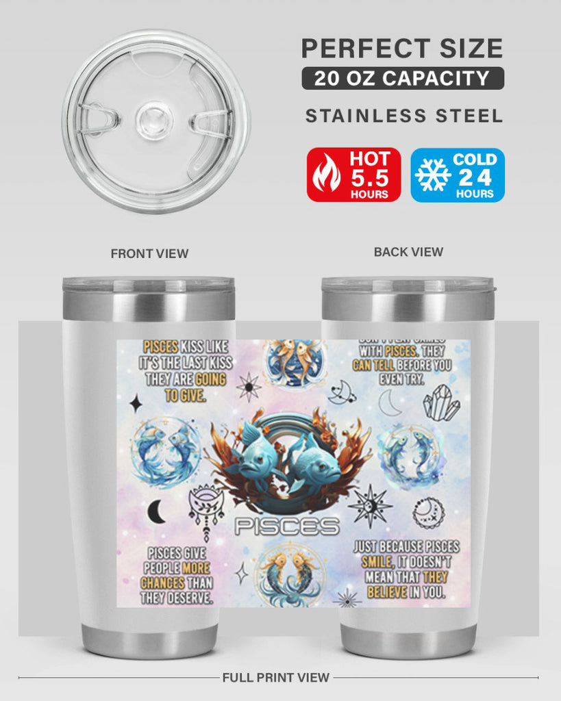 Straightpisces 475#- zodiac- Tumbler