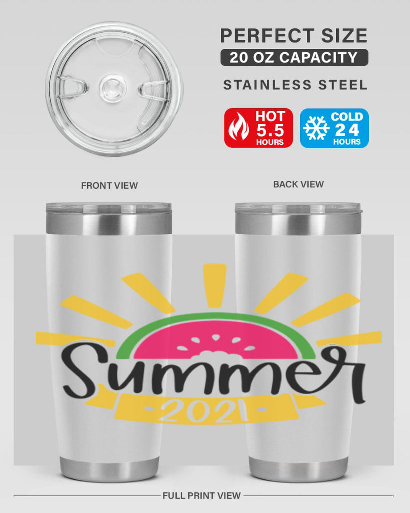 Summer Style 24#- summer- Tumbler