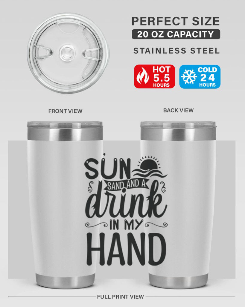 SunSandandaDrink 481#- zodiac- Tumbler