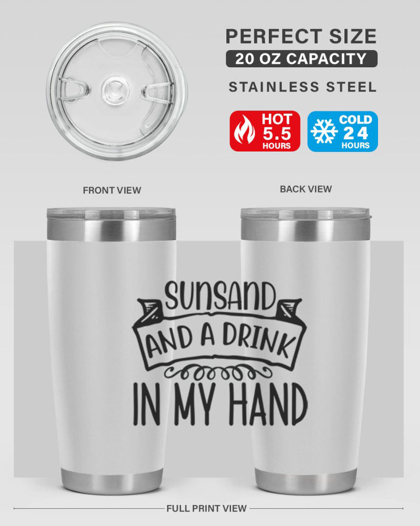Sunsandandadrinkin 483#- zodiac- Tumbler