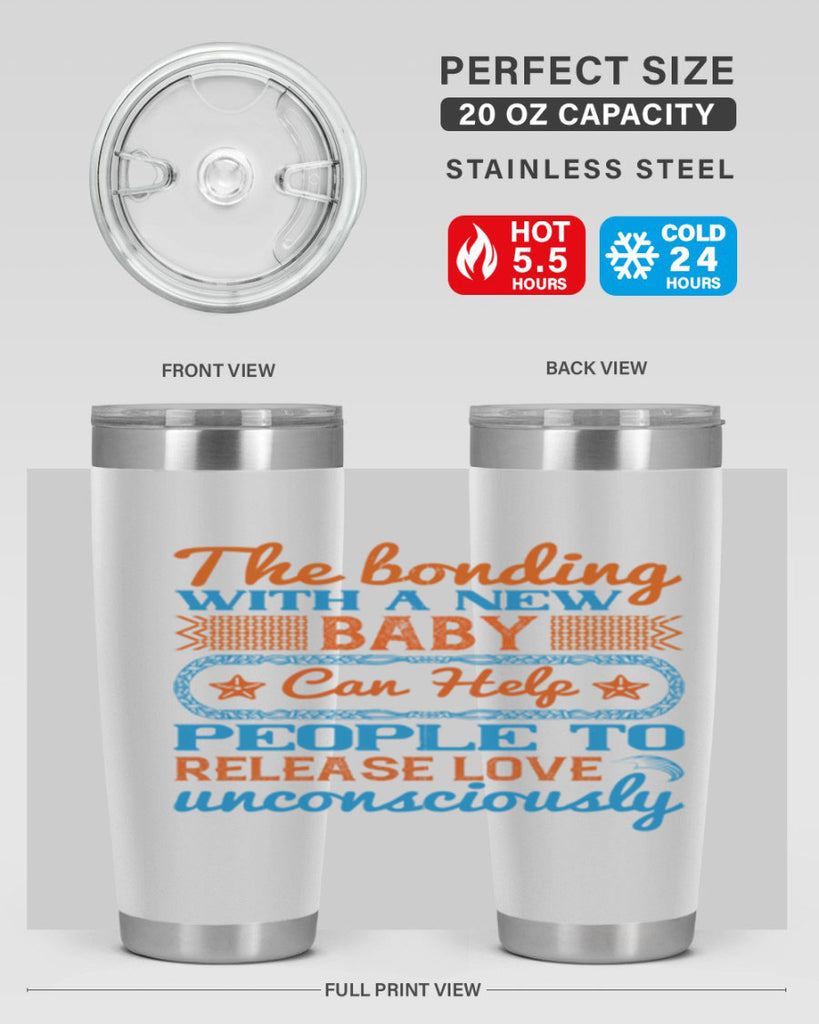 The bonding with a new baby can help people to release love unconsciously Style 7#- baby- tumbler