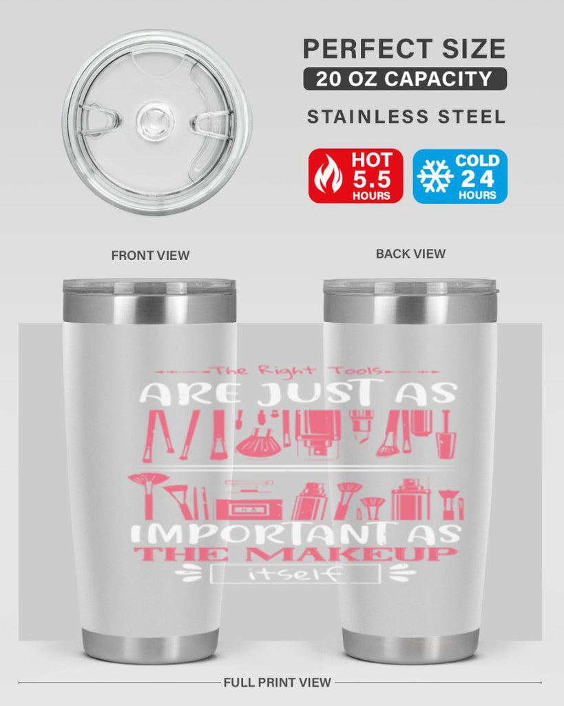 The right tools are just as important as the makeup itself Style 181#- make up- Tumbler
